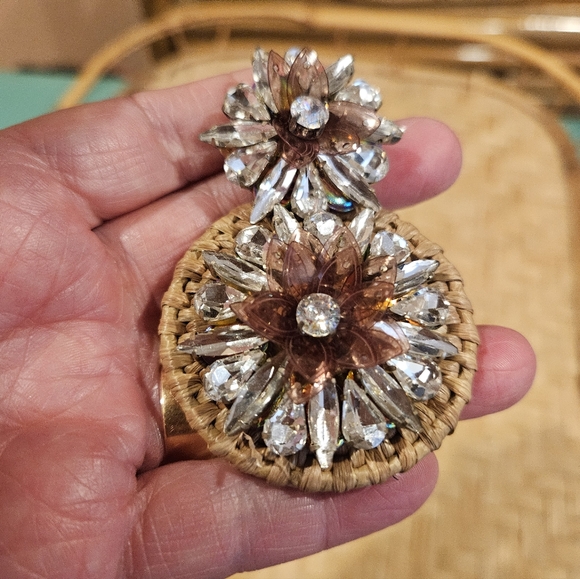 Mignonne Gavigan Cherie Drop Raffia Earrings - Picture 9 of 9